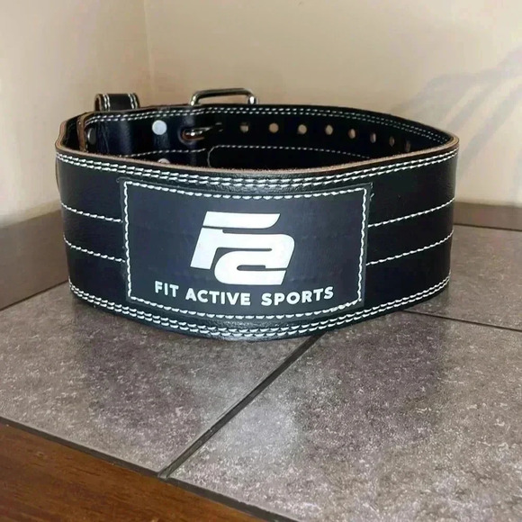 Fit Active Sports Weightlifting Belt - Picture 2 of 7